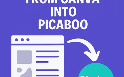 IMPORTING PAGES from CANVA into PICABOO