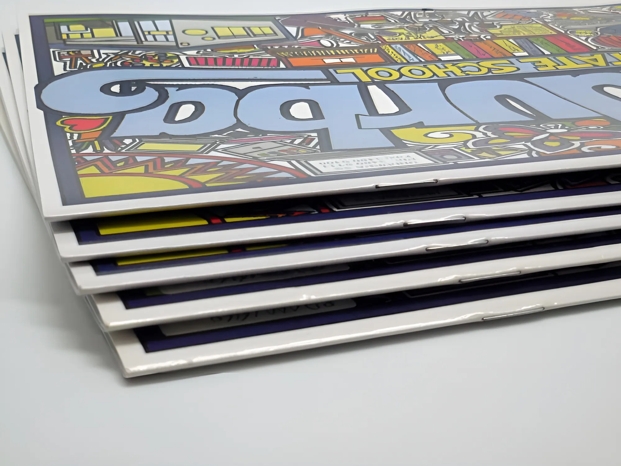 Saddle Stitched Yearbook