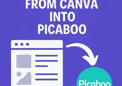 IMPORTING PAGES from CANVA into PICABOO