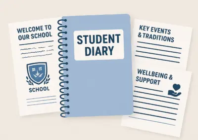 CUSTOM CONTENT IDEAS FOR YOUR SCHOOL DIARIES
