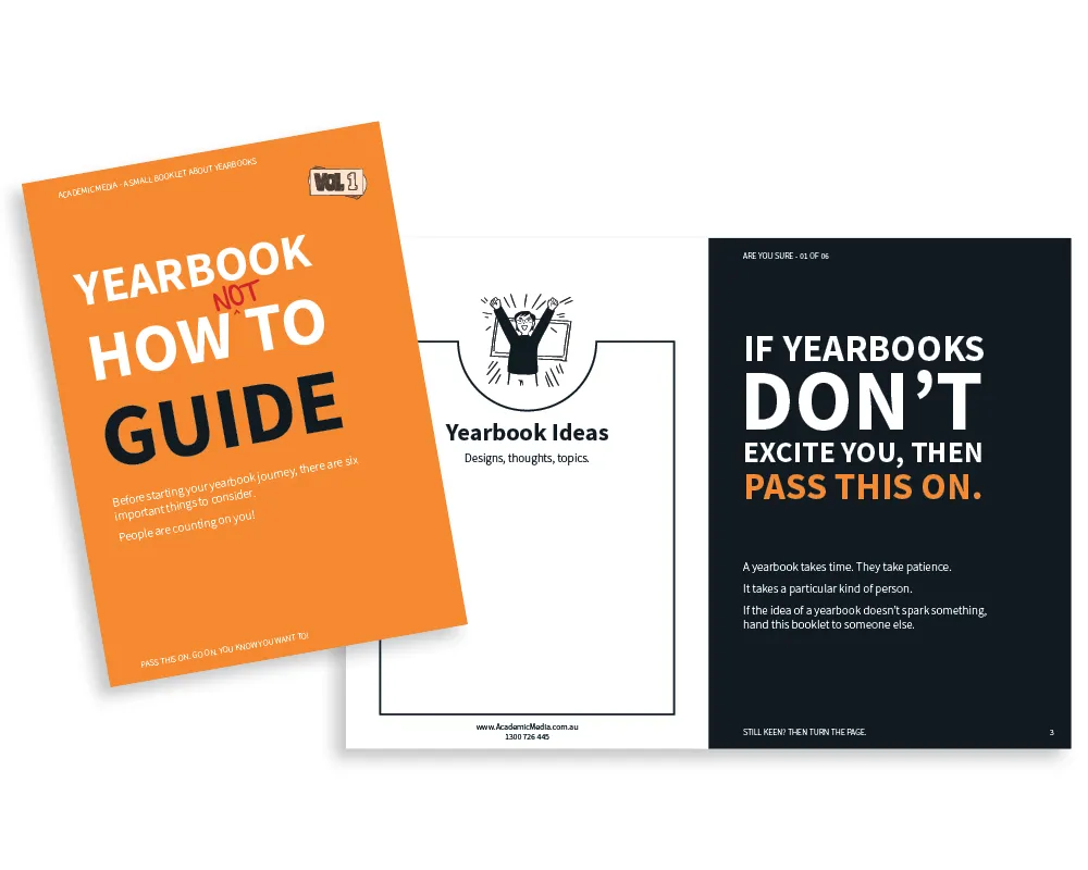 Yearbook How Not To Guide