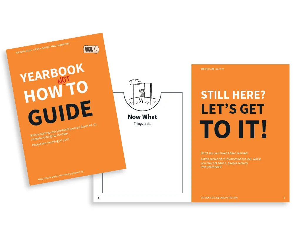 Yearbook How Not To Guide