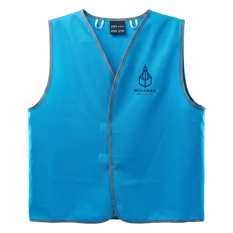 Branded Promotional Hi-Vis Vest - Blue